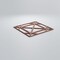 Ekena Millwork Medium Buxton Decorative Fretwork Wood Wall Panels, Walnut, 15 3/8"W x 15 3/8"H x 3/8"T WALW16X16X0375BUXWA - alternate 5